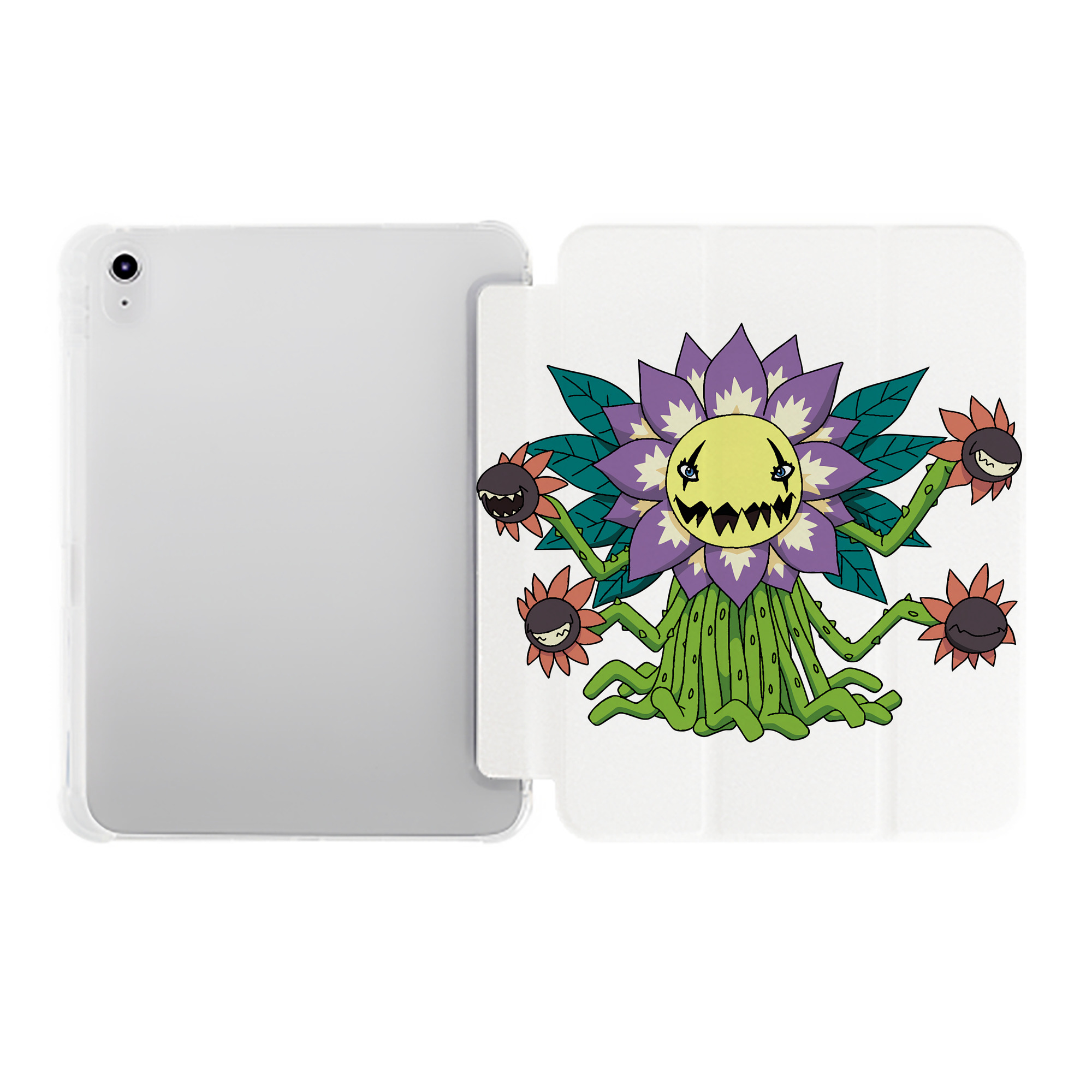 （画像用） Digimon デジタルモンスター/デジモン IPad ケース ペン収納付き 三つ折りスタンド PUレザー×シリコン 対応機種9.5/10.5/10.9インチ